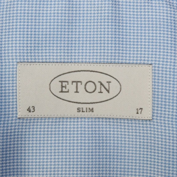 *Flawed* Eton Slim Button Front Shirt HW6482 - Picture 3 of 6
